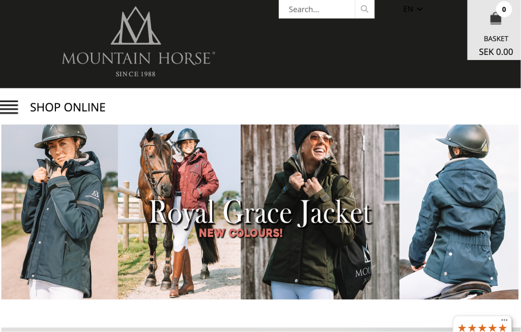 Sweeden Moutain Horse