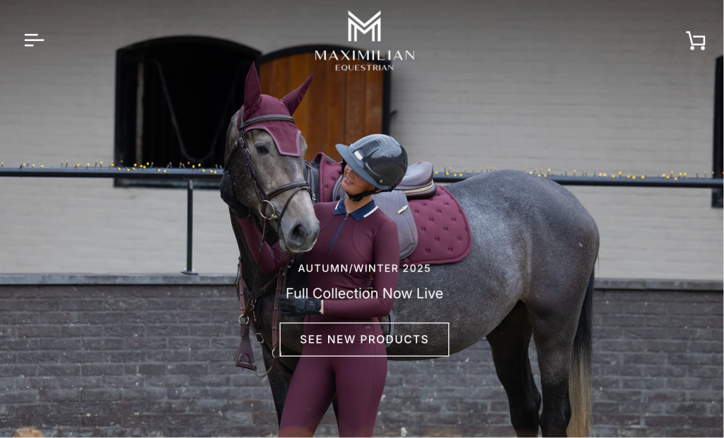 Equestrian clothing brands in Europe - Maximilian Equestrian UK