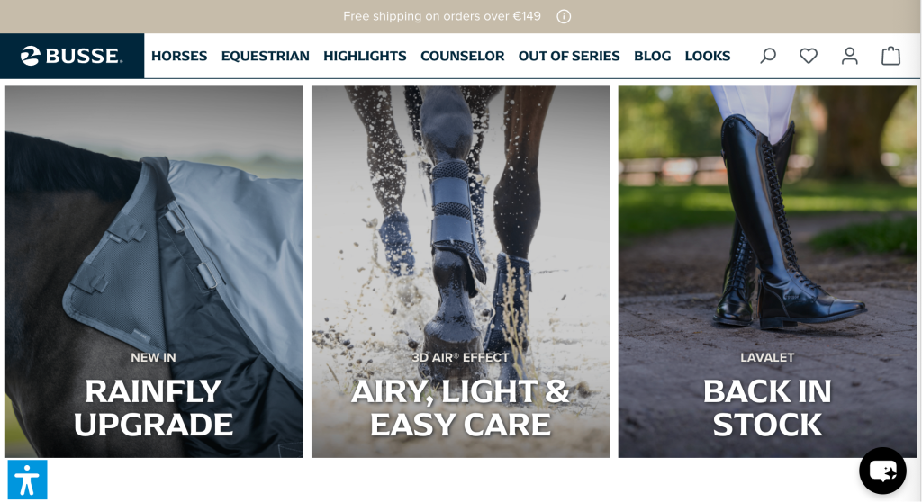 German Equestrian Brands - Busse Reitsport