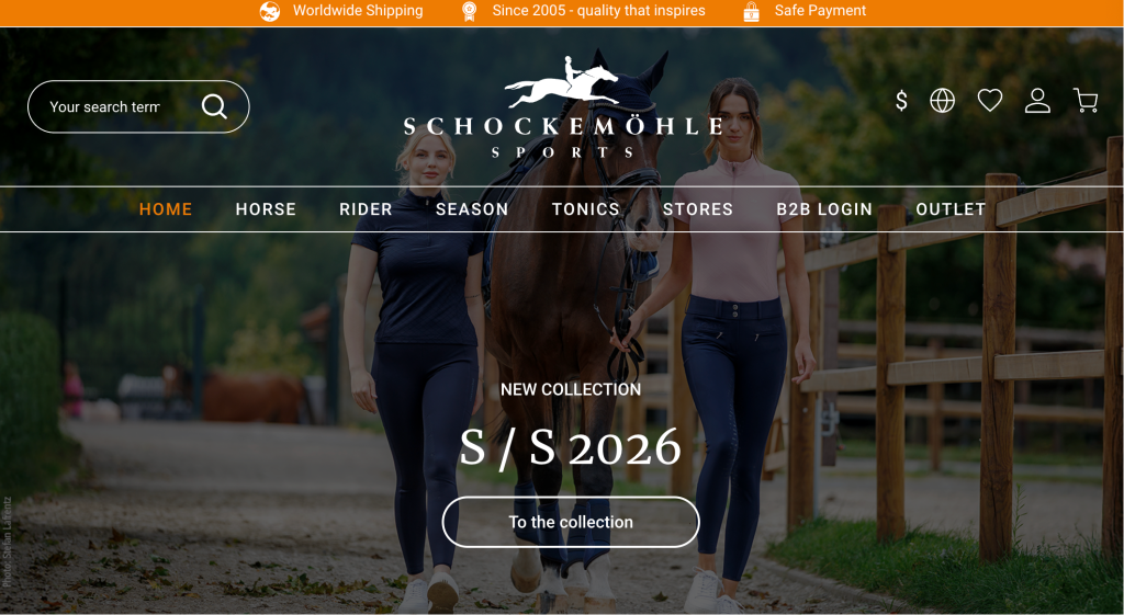 equestrian clothing brands in Germany - Schockemohle Sports