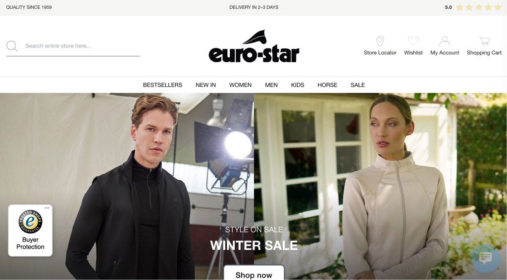 German Equestrian Brands - euro-star