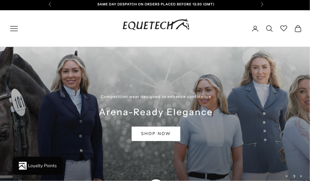 Top 10 UK Equestrian Brands - Equetech